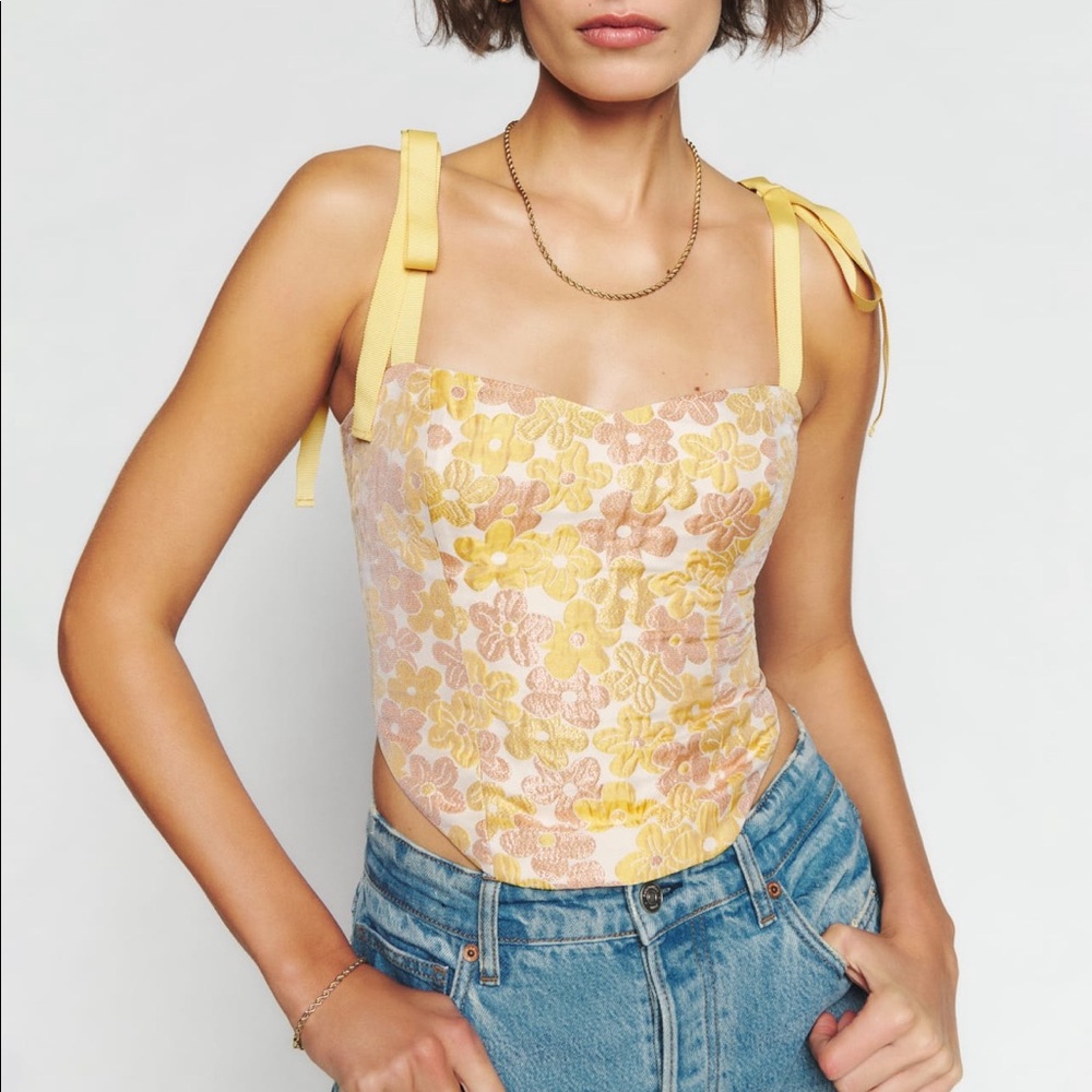Reformation Corset Top